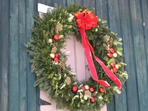 La couronne de Noël