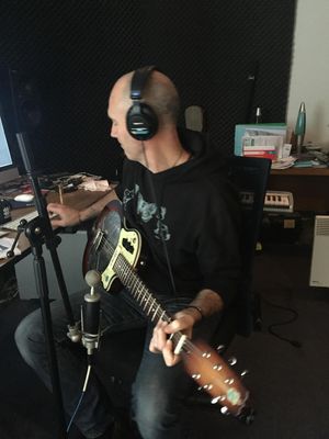Brian Baker adding some electric dobro to Cradle Song (Instrumental)