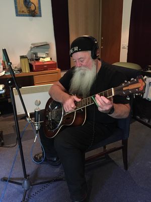 Stax playing some guide slide tracks for Two of Us