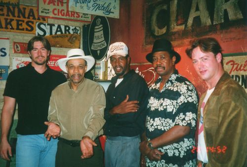 John Primer & The Real Deal Blues Band L/R Bo Trisko, John, Steve Bell Harrington, Michael Morrison & Mark Diffenderfer