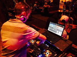 Me DJing in a Bar / Lounge in Las Vegas. This was an annual gig for 4 years in a row when I was attending EDC Las Vegas with friends.
