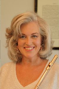 Ellen Fisher-Deerberg- Flute
Ellen Fisher-Deerberg, from Columbus, New Jersey, is the principal flutist of the Bravura Philharmonic Orchestra in Princeton. She has been on the faculty of the Westminster Conservatory of Music, the community music school of Westminster Choir College, since 2005, and was on the faculty of the Bryn Mawr Conservatory of Music, Bryn Mawr, Pennsylvania, from 1989-2013. Ellen is a member of two flute quartets; the central New Jersey based Lyra Ensemble, and Westminster Conservatory’s resident quartet, Volanti Flutes, and has also frequently performed as a quest artist with the San Diego based flute quartet, Flutes de Salon.
Ellen has performed concerts as a chamber music artist with a wide variety of instrumentalists, including harp, viola, string quartet, classical guitar, native American flutes, and guzheng. As a soloist, Ms. Deerberg has performed across the Mid-Atlantic region, and made her European debut in 2014 in Berenbusch, Germany. A graduate of Temple University’s Esther Boyer College of Music, Ellen studied with Murray Panitz, former principal flutist of the Philadelphia Orchestra.