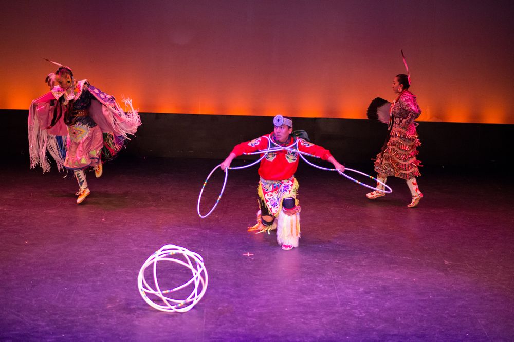 hoop and dancers