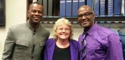 Jeannine with Brian and Claude McKnight