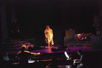 Chris as Horatio in the first production of "Rozencrantz and Guildenstern Are Dead" at Seagle Music Colony