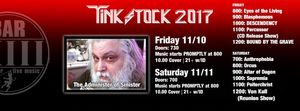 EYES OF THE LIVING was proud to kickoff TINKSTOCK 2017 in Honor of our dear departed Friend the Administer of Sinister