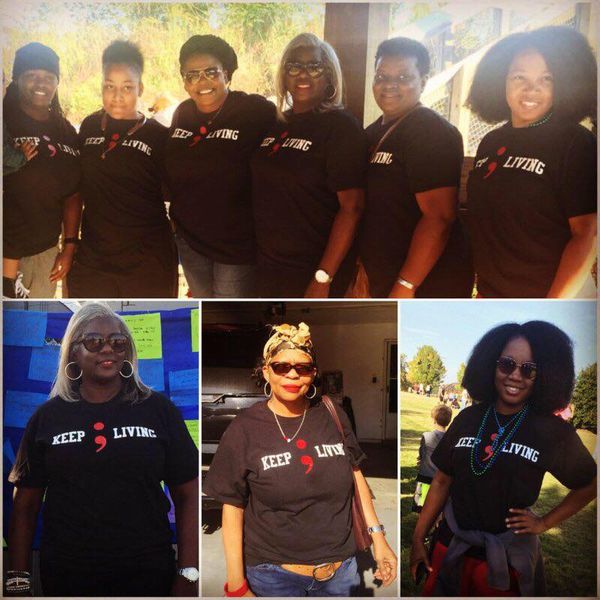 Team Leader, 2016 Out of the Darkness Suicide Prevention Community Walk