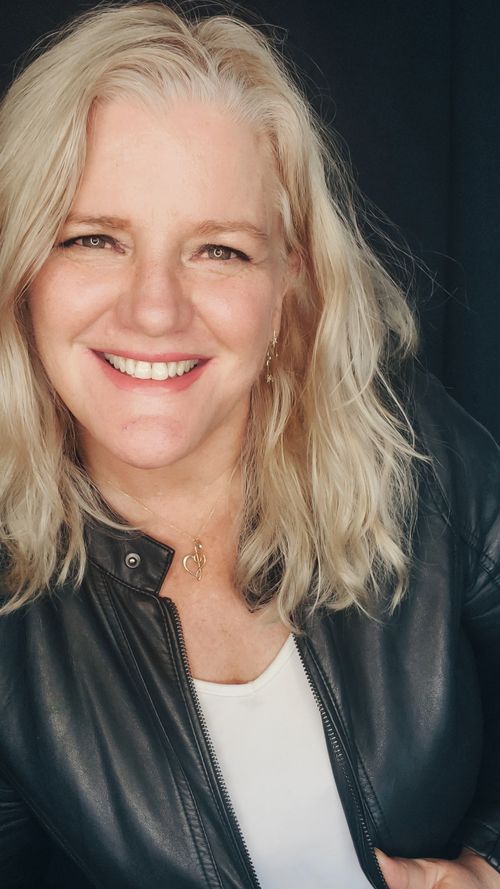 Picture of blonde woman smiling