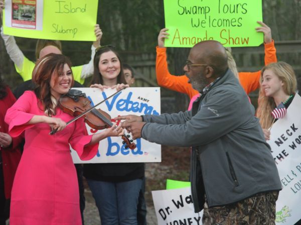 Playing on the Today Show during "Rokerthon", when Al Roker visited New Orleans.