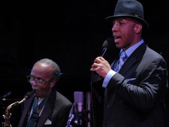 Performing with Jimmy Heath at Rose Hall J@LC