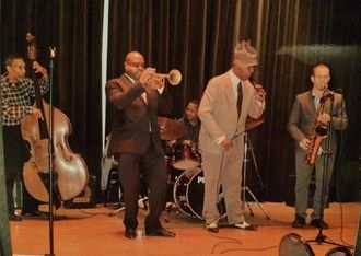 Philadelphia Clef Club of Jazz & the Performing Arts) 90th Birthday Celebration Honoring Mr. C Mike Boone (Bass) Terrel Stafford (trumpet) Bryon "Wookie" Landham (Drums) TC the 3rd Vocals-Victor North (Tenor)