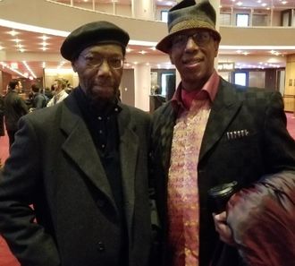 With Charles Tolliver at Lincoln Cente