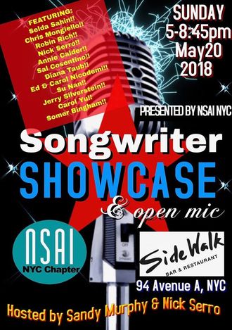 "So great to connect to our fellow songwriters- Big shout out to NSAI!" Ed and Carol Nicodemi