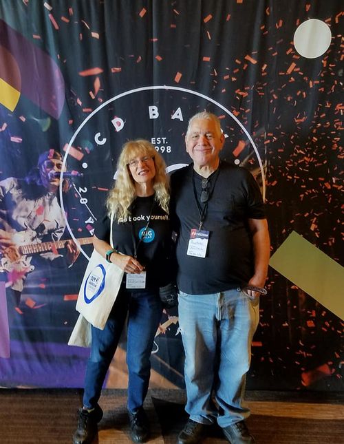 Ed and I had a blast at the CDbaby Conference- we networked, wrote new songs, and shared our music! It was a great education- and what a fun way to learn:)