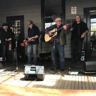 Dave Diprose and Hillbilly Radio at Foggy Mountain Bluegrass Festival