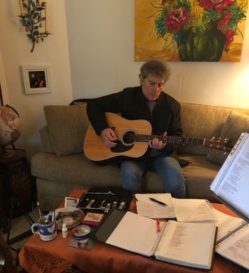 Songwriting has been flowing really well through this pandemic. Got some great new material....April 2021