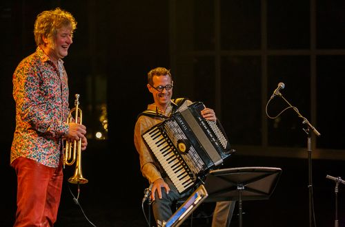 With Eric Vloeimans / photo: Peter Putters