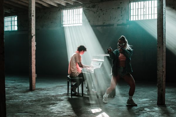 MUSIC VIDEO SHOOT WITH VANESA SECO