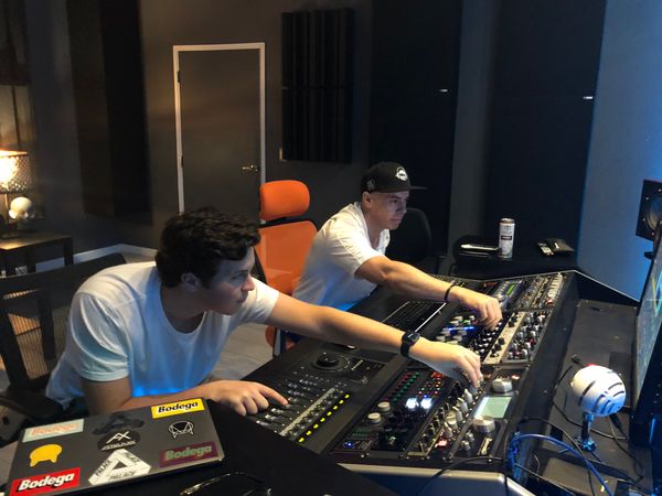 WORKING WITH LUCA PRETOLESI AT STUDIO DMI