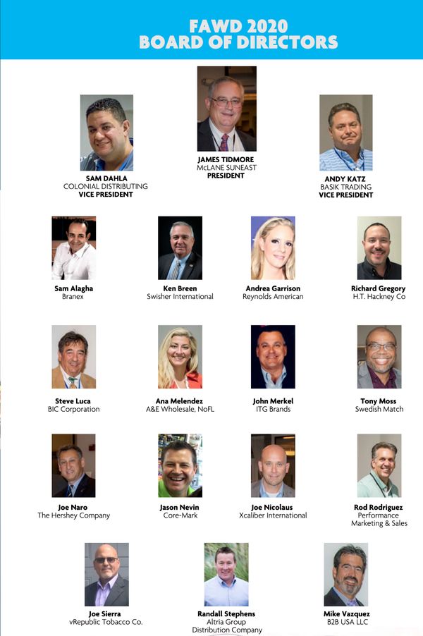 2020 FAWD Board of Directors