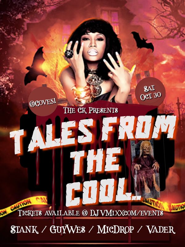 October 30th were back at it!
The coolest Halloween party at Cove51 with the coolest DJ’s! DJ Stank,DJ Micdrop, DJ GuyWes and DJ Vader!
Prizes for the best costume, scariest costume, funniest costume, sexiest costume and more! Early bird Tickets on sale now! DJVMixx.com/events
See you there!!