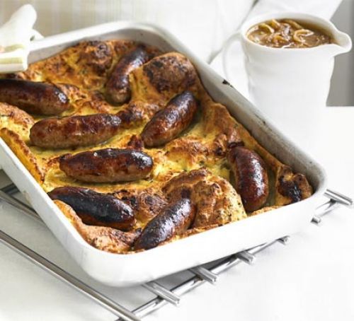 Yorkshire Pudding, Onion Gravy, Toad in the Hole, Lancashire Hot Pot, Eton Mess, Proper Trifle, Welsh Rarebit