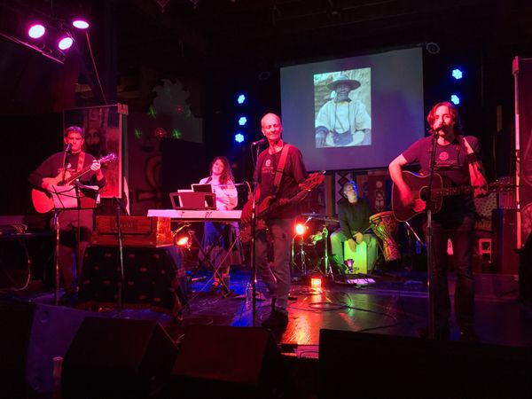 New Years Eve 2016 at the World Beat Center, San Diego.
(Doug Green on percussion.)