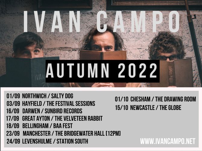 Looking forward to playing you some new songs on our Autumn tour!!!