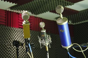 The Jokerr endorses BLUE Microphones. This array was used to record live drums in The Jokerr's Lair AZ, in 2012