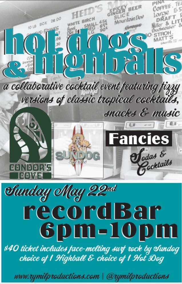 Visit www.therecordbar.com/tickets for info