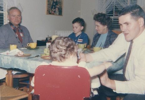 The Mystic Men, from 1965... from left to right, Ross Sr., me, and Ross Jr. (also my grandmother, and my little sister) Sadly, all these beloved souls have passed on now, except me.