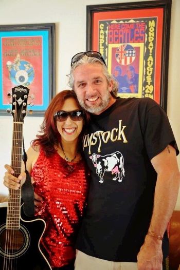 Fernanda Froes Pruett and husband Dan Pruett at TimStock Music Festival. Copyright © 2018 Fernanda Froes Music. All rights reserved.