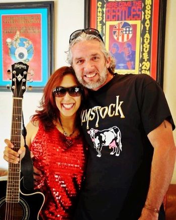 Fernanda Froes Pruett and husband Dan Pruett at TimStock Music Festival. Copyright © 2018 Fernanda Froes Music. All rights reserved.