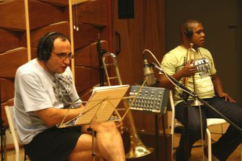 Fernanda Froes-Pruett’s recording sessions with Bocato at Estudios MEGA - São Paulo, SP, Brazil - Copyright © 2018 Double Feather Productions. All rights reserved.