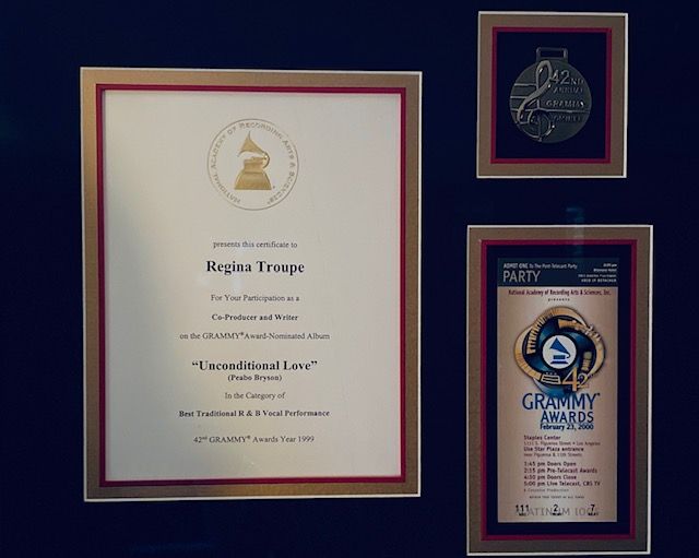 Writer & Co-Producer on the Grammy Nominated Album "Unconditional Love" by Peabo Bryson