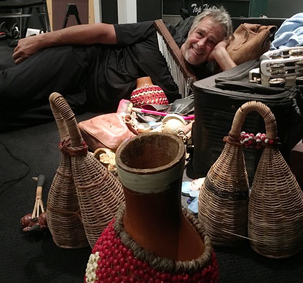 This past Saturday, we had the amazing good fortune (thanks to Tony Garnier) to have the truly wonderful internationally renowned percussionist Roger Squitero play on 6 new tracks on our upcoming album “Distant Lands.” It would be easier to mention the people that Roger has not played with, but here are a few he has; The Rolling Stones, Debbie Harry, the cast album for Motown the musical, Ron Carter, Jeff Golub, The Temptations, Dave Crusin and the GRP Allstars, Philip Glass, Chaka Khan, and the list goes on and on. We should also mention Roger’s current projects, Tribal Sage and Smoke. Gera and T.M are so happy with the way the tracks came out. Thanks for the incredible music…we all had a great time!