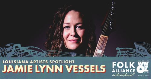 "...a voice that’s as sweet as it is raw.... seeing her live is mesmerizing." WWOZ features Jamie on their Louisiana Artists Spotlight, local artists performing at the FAI in Jan. 2020!