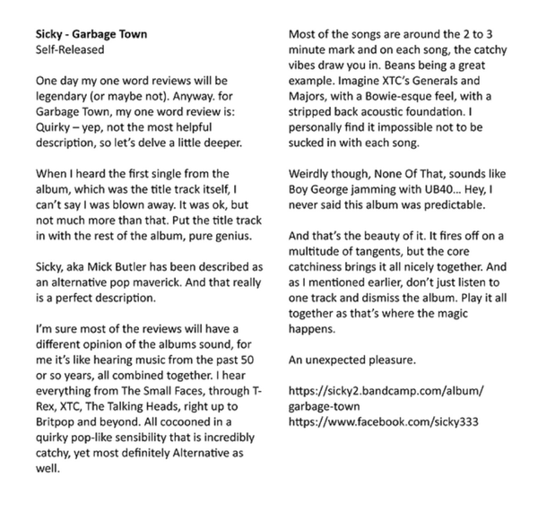 SMORG MAGAZINE ALBUM REVIEW