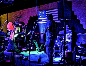 Brittany's in Lake Ridge 4-23-22 Alex the Red Parez and the Hell Rojos Featuring Terry Boes, Derek Evry, and Dan Perriello