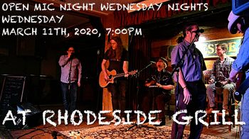 www.alexparez.com Alex The Red Parez aka El Rojo Hosting Open Mic Night Wednesday Nights at Rhodeside Grill Wednesday, March 11th, 2020, 7:00pm