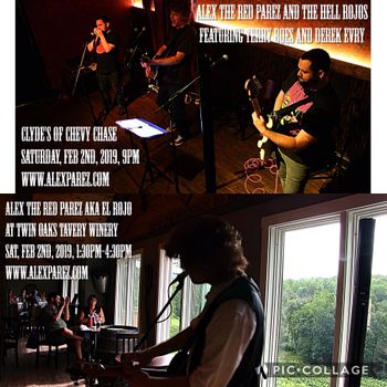 Clyde's of Chevy Chase and Twin Oaks Tavern Winery 2-2-19 www.alexparez.com