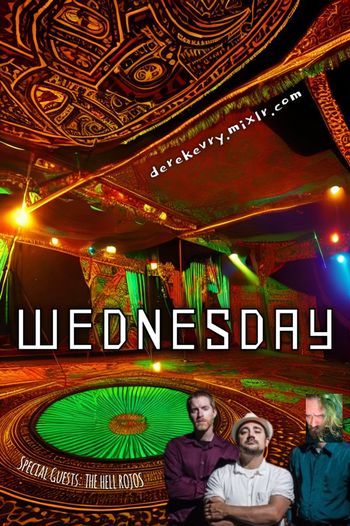 www.derekevry.mixlr.com www.alexparez.com Alex The Red Parez and The Hell Rojos Featuring Terry Boes and Derek Evry! Live! On The Internet! In Cyber Space! At https://derekevry.mixlr.com/recordings/1935039 Wednesday, November 16th, 2022 8:00pm!