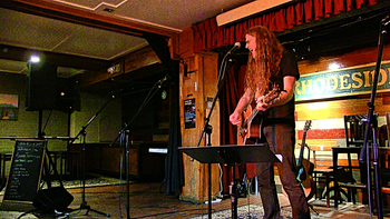 www.alexparez.com Alex The Red Parez aka El Rojo Hosting Open Mic Night at Rhodeside Grill Wednesday, May 25th, 2022, 7:00pm - Featured at 10pm: The Pond