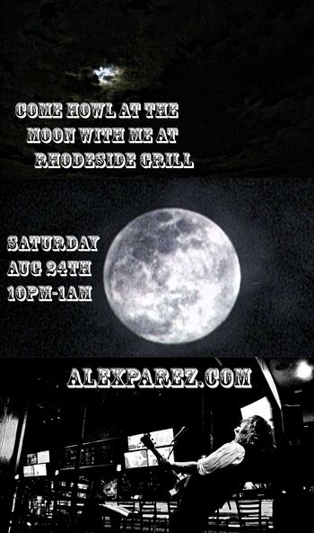 Alex The Red Parez aka El Rojo Returns to Rhodeside Grill! Saturday! August 24th, 2019, 10pm-1am! www.alexparez.com www.rhodesidegrill.com