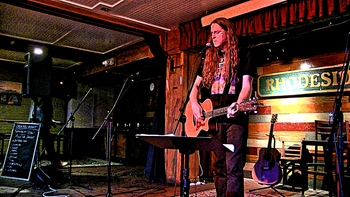 www.alexparez.com Alex The Red Parez aka El Rojo Hosting Open Mic Night at Rhodeside Grill Wednesday, April 27th, 2022, 7:00pm - Featured at 10pm: Andrei Teodosescu