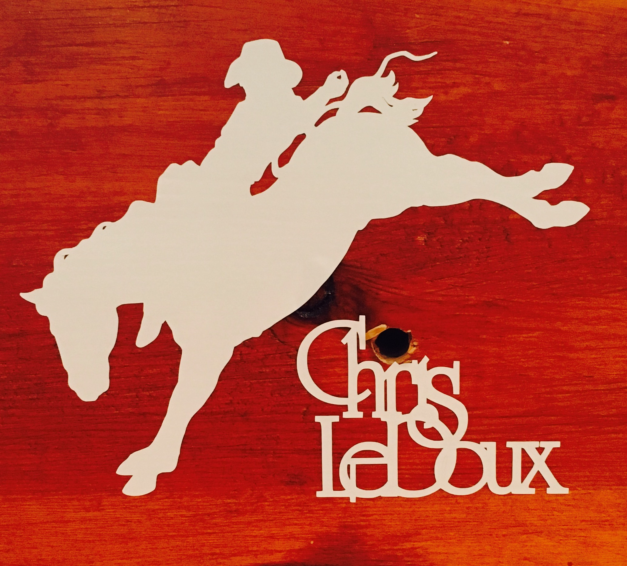 Chris LeDoux Window Decal Chris LeDoux