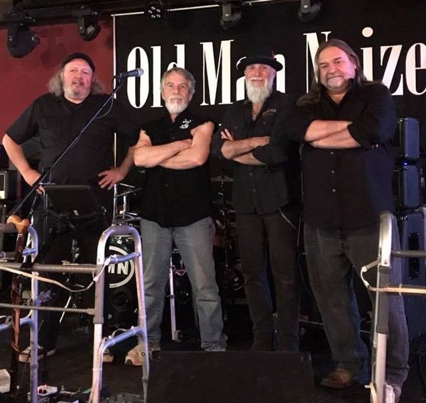 Old Man Noize is: (L-R) Al Hulick, Max Dearing, Chuck Sirko and Bill Detschel