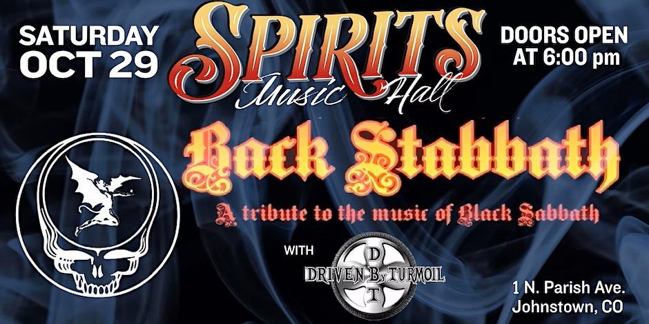 BACK STABBATH RETURNS TO THE IMMORTAL FOR A BIG NIGHT OF TRIBUTES !!