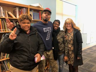 This youth told me to start a podcast, so he can go tell other youth about it.