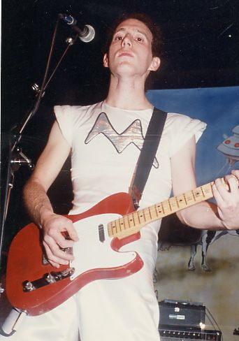 Steven and signature red Tele.